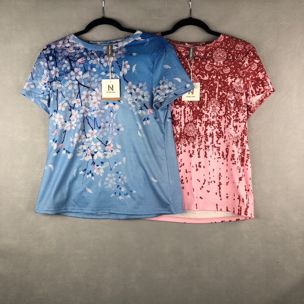 Noracora Short Sleeve Tops Women's Size Small NEW